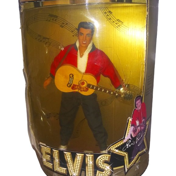 VTG Elvis Presley Jailhouse Rock 45 RPM Action Figure Doll Hasbro 1993 NOS - Picture 1 of 11